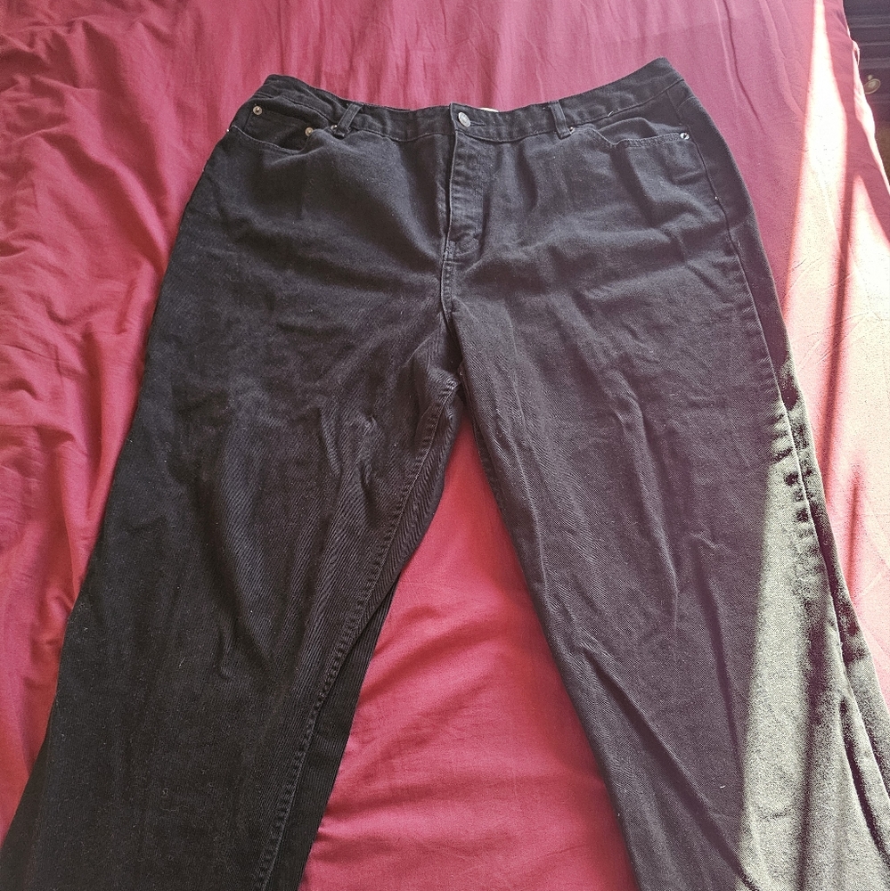 Black Denim Route 66 Jeans